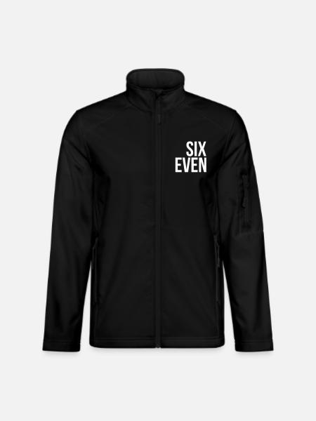 67 "six seven" text - Unisex Softshelljacke - Schwarz