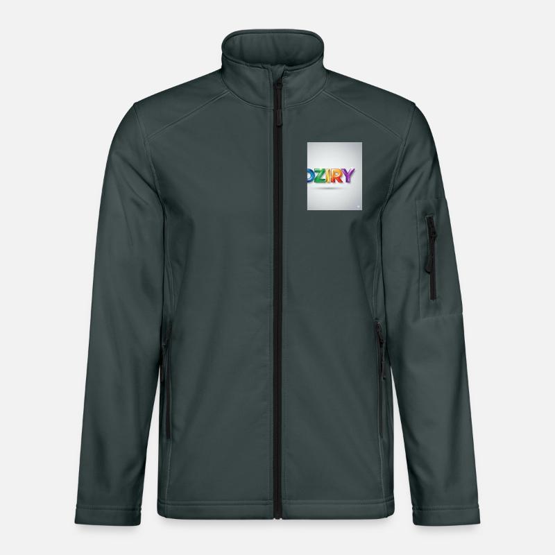 DZIRY Arc-en-Ciel Gradient Veste en tissu softshell Unisexe