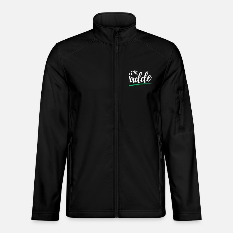 Im Gadde – Logo Hell - Veste en tissu softshell Unisexe - noir