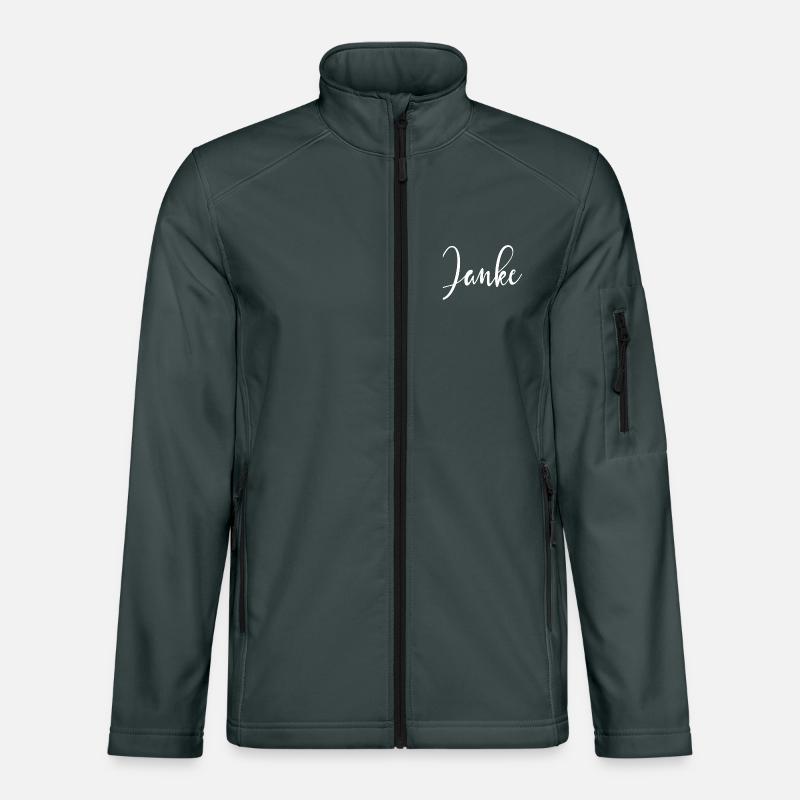 DANKE DANKESCHÖN - DANK DIR GESCHENK DANKBARKEIT Unisex Softshelljacke