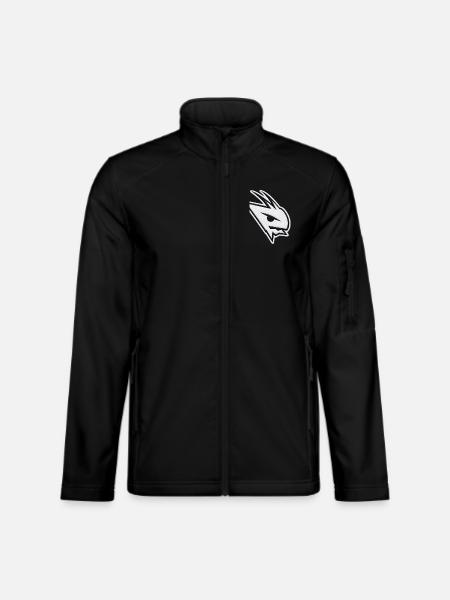 logo_bordado - Unisex Softshelljacke - Schwarz