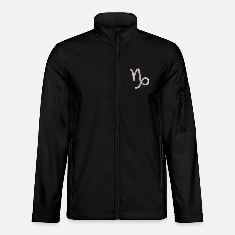 Steinbock - Unisex Softshelljacke - Schwarz