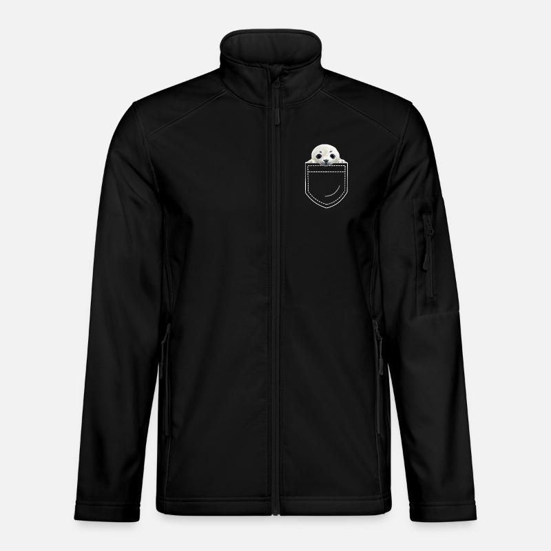Seal - Unisex Softshell Jacket - black