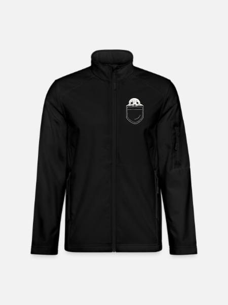 Robbe - Unisex Softshelljacke - Schwarz