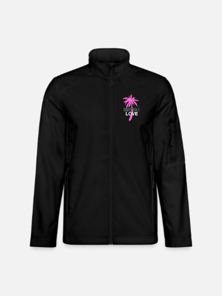 Hawaii - Unisex Softshelljacke - Schwarz