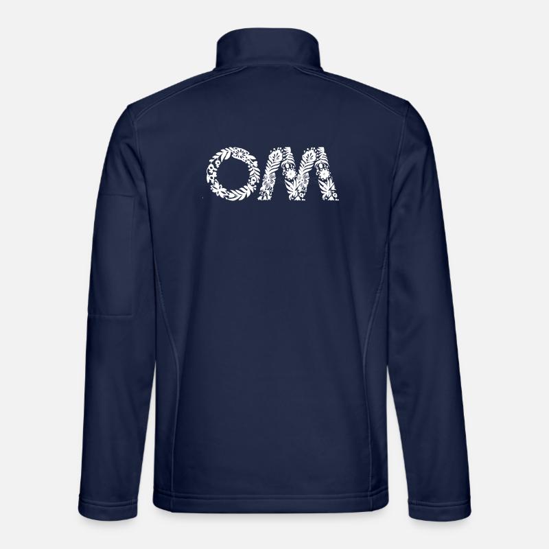 Om - Unisex Softshell Jacket - navy