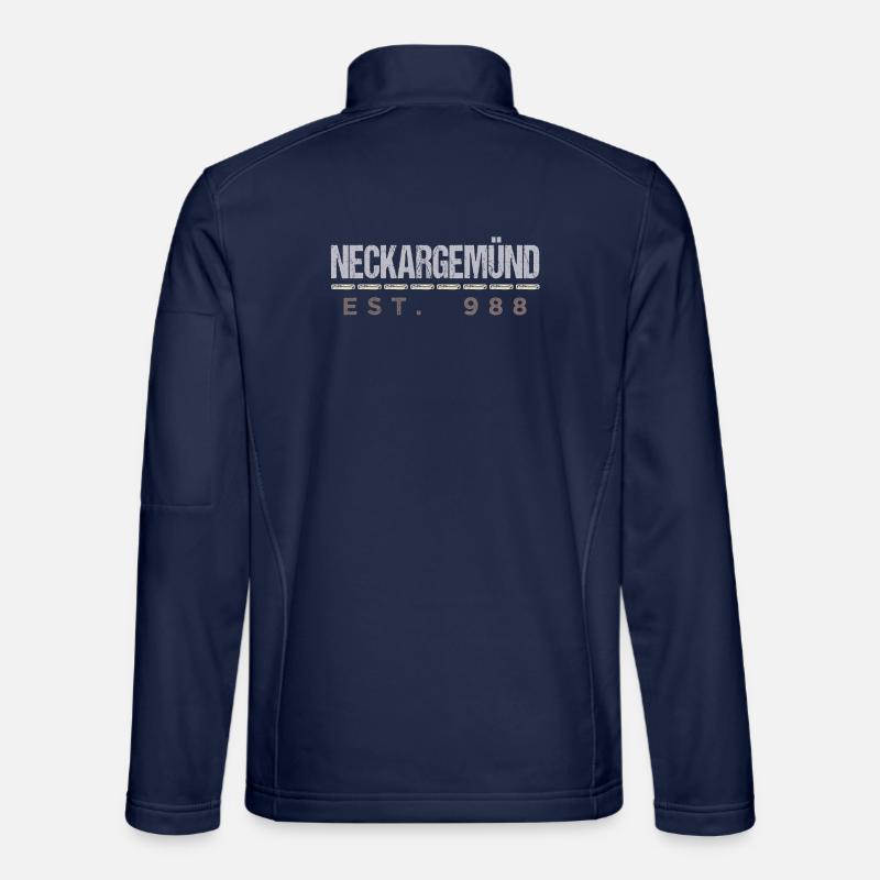 Neckargemünd - Est. 988 - Unisex Softshell Jacket - navy