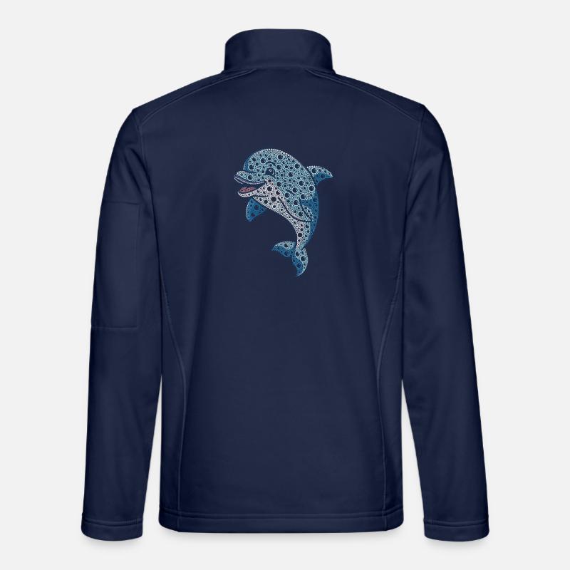 VSP Bubble Delphin Unisex Softshelljacke