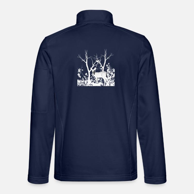 deer - Unisex Softshell Jacket - navy