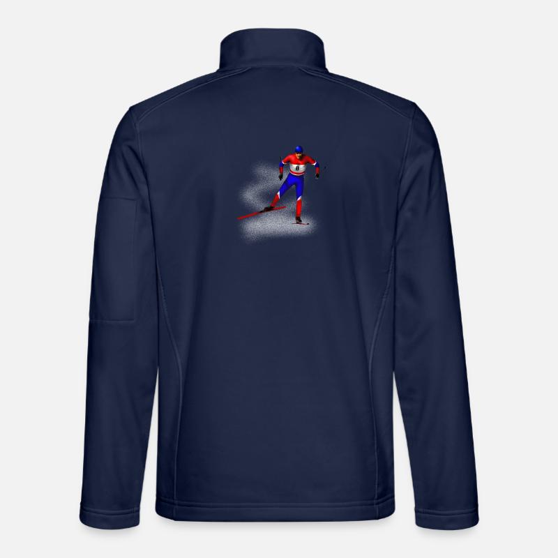 Skilanglauf - Unisex Softshelljacke - Navy