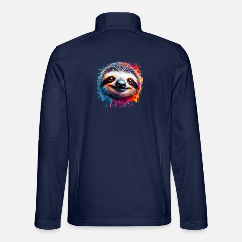 Sloth - Unisex Softshell Jacket - navy