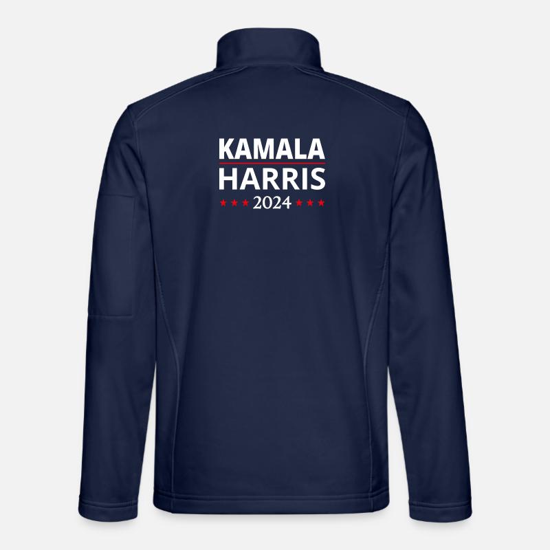 Kamala Harris Election 2024 III - Unisex Softshell Jacket - navy