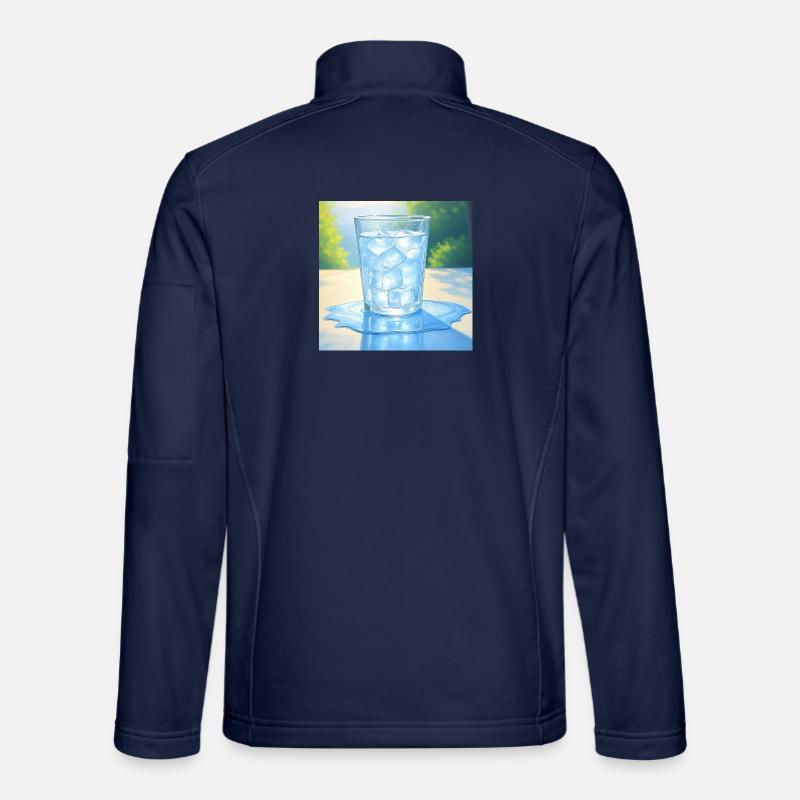 Ein Eis in der Sonne Unisex Softshelljacke