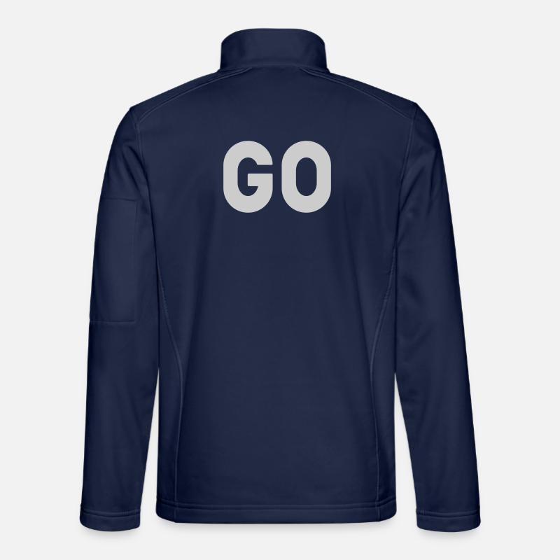 GO - Unisex Softshelljacke - Navy