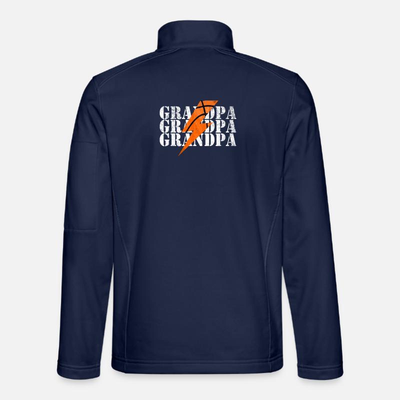 Basketball Blitz Power Design - Unisex Softshelljacke - Navy