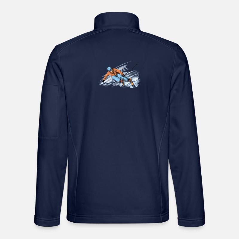Skiing Veste en tissu softshell Unisexe