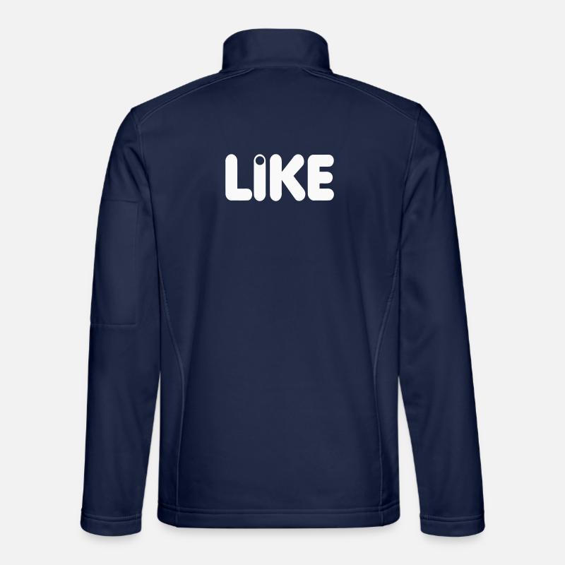LIKE - Unisex Softshell Jacket - navy