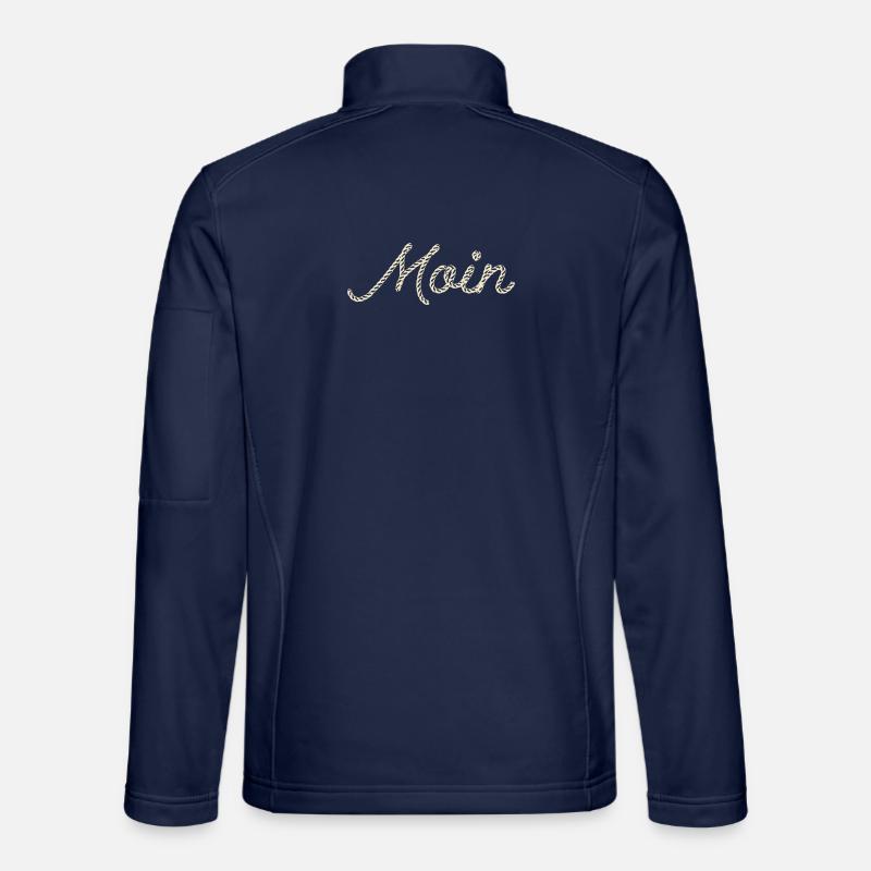 Moin - Unisex Softshell Jacket - navy