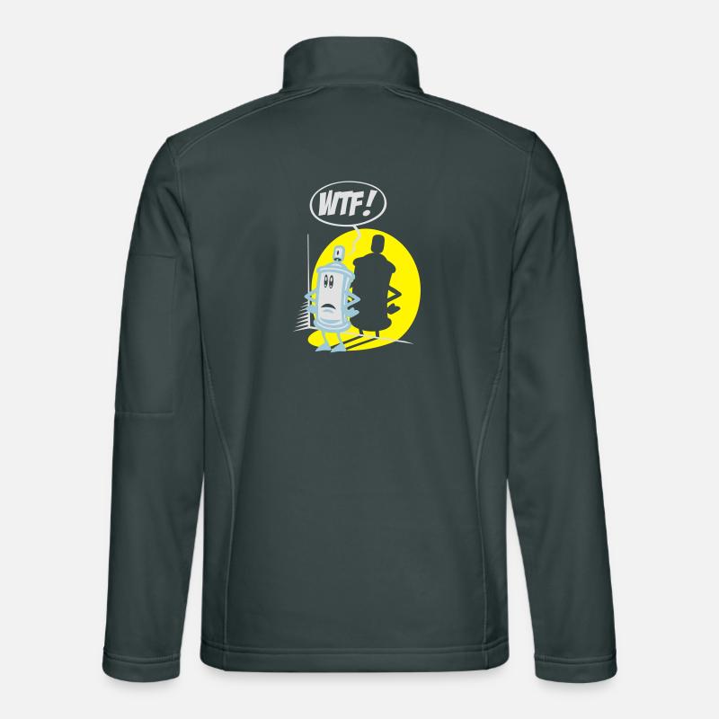 WTF sprühen flex Unisex Softshelljacke