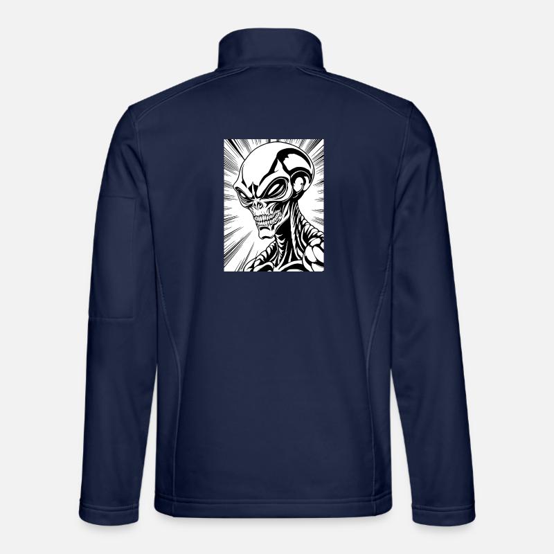 Alien - Unisex Softshelljacke - Navy