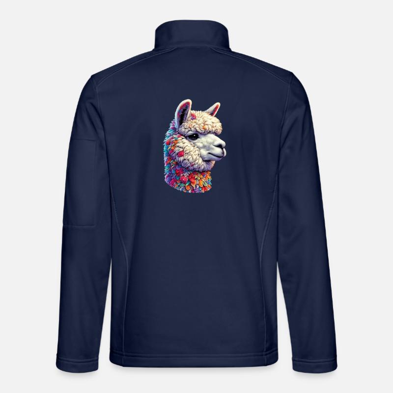 Alpaka - Unisex Softshelljacke - Navy