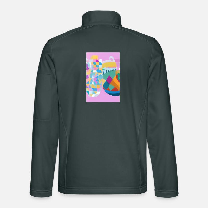 Shapes and patterns Unisex Softshell Jacket