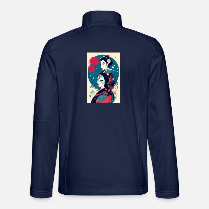 Geisha - Unisex Softshelljacke - Navy