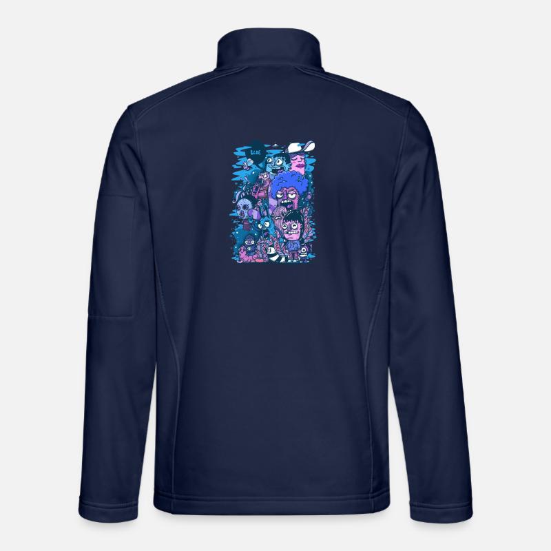 Blue Project - Unisex Softshell Jacket - navy