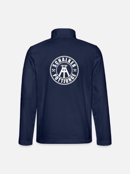 Schalker Pottjunge | Gelsenkirchen Ruhrpott Junge - Unisex Softshelljacke - Navy