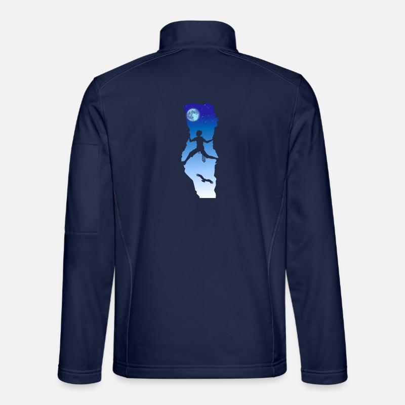 Nachterklettern - Unisex Softshelljacke - Navy
