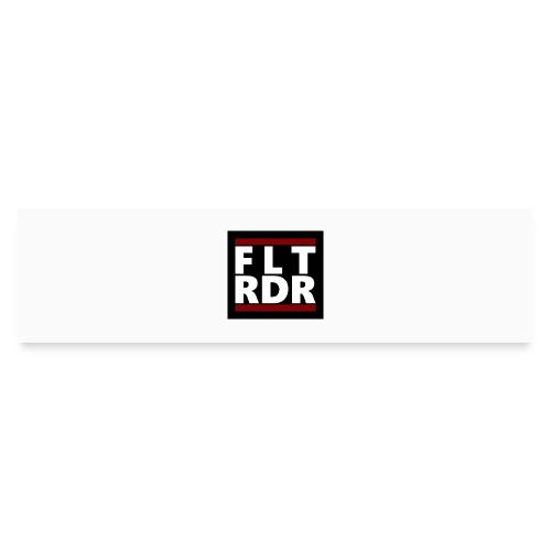 FLT RDR - Run- Style - Flightradar - Bumper Sticker