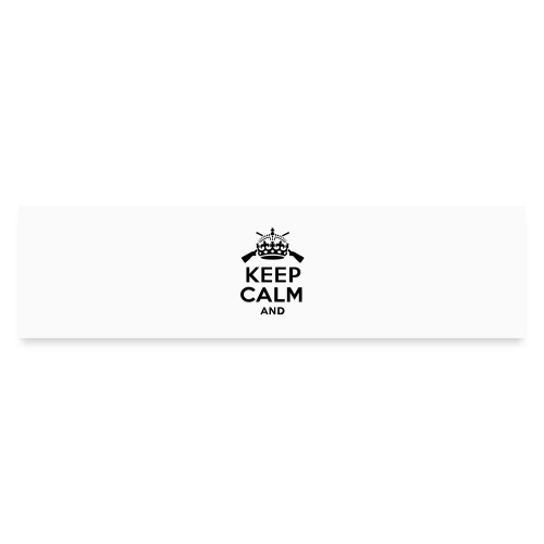 keep_calm_and_shooter_text - Adesivi per auto
