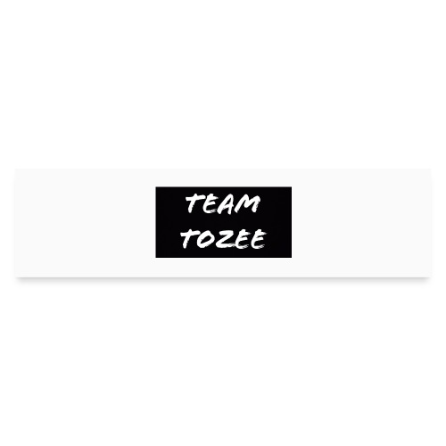 Team Tozee - Auto-Aufkleber
