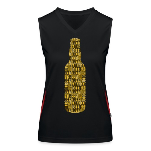 beer beer beer - Camiseta funcional de tirantes en contraste para mujer