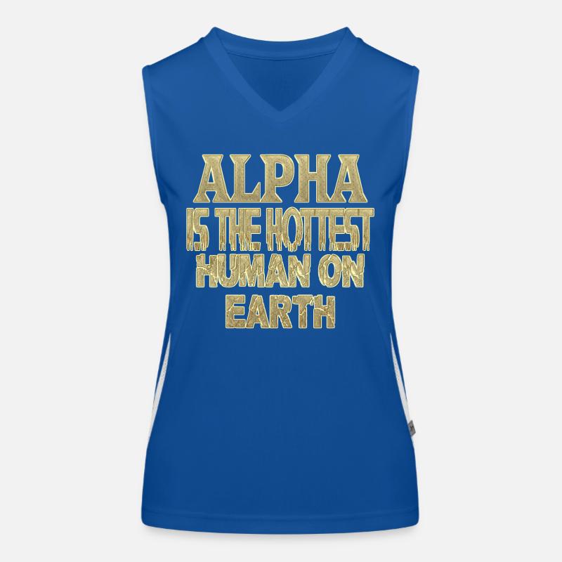 alpha Débardeur respirant contrasté Femme