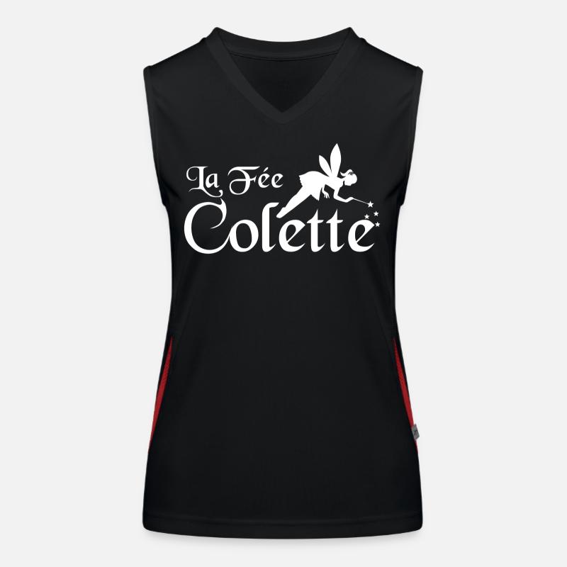 La Fée Colette Débardeur respirant contrasté Femme