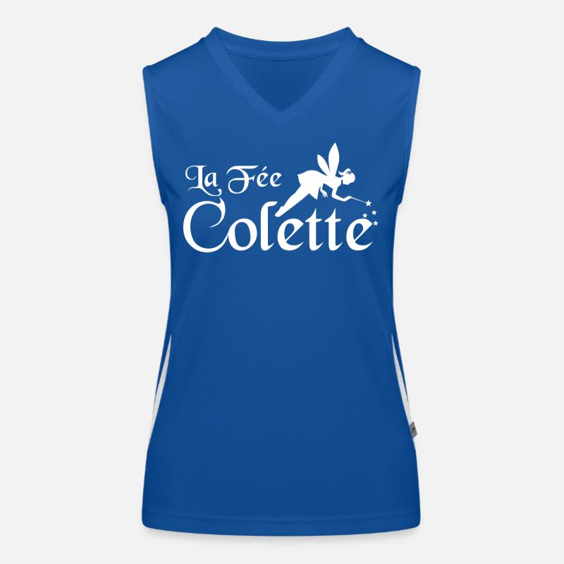 La Fée Colette Débardeur respirant contrasté Femme