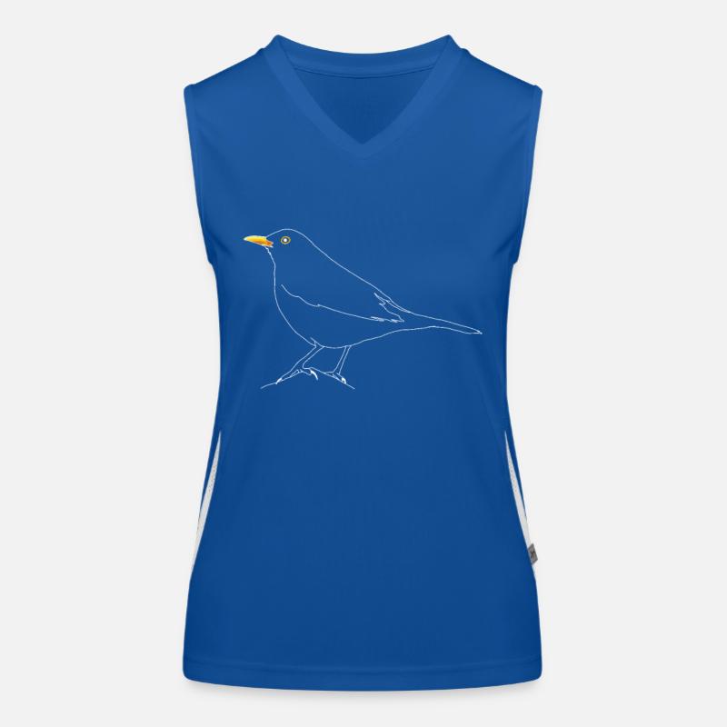 Amsel Funktionelles Kontrast-Tank Top für Frauen