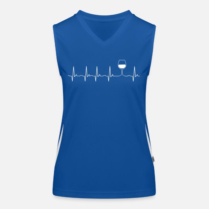 Wein Winzer Weinbauer Funktionelles Kontrast-Tank Top für Frauen