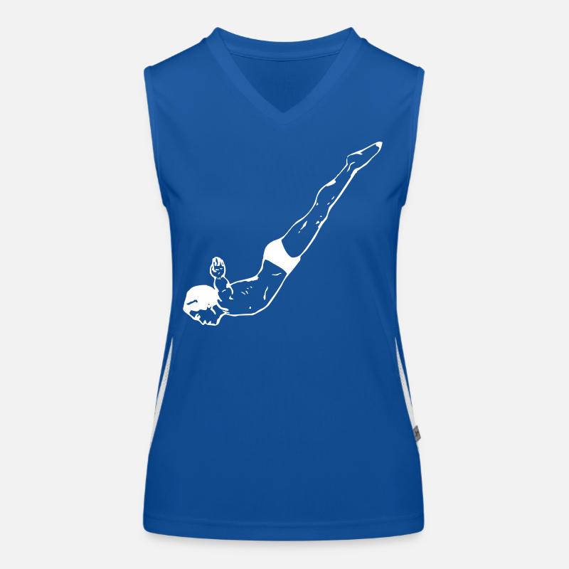 Diver Women's Functional Contrast Tank Top