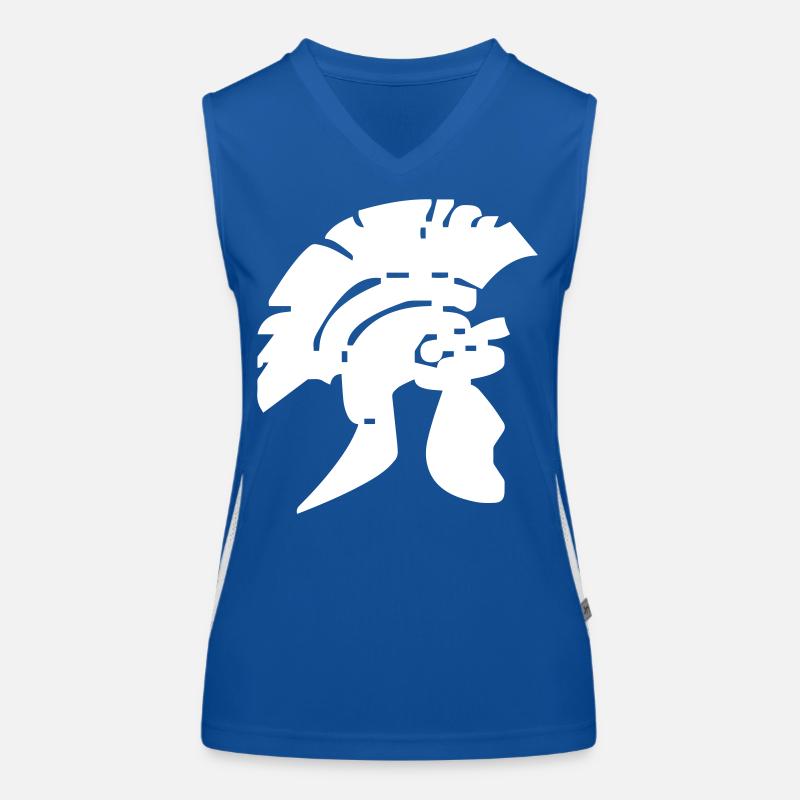 Römer-Helm Funktionelles Kontrast-Tank Top für Frauen