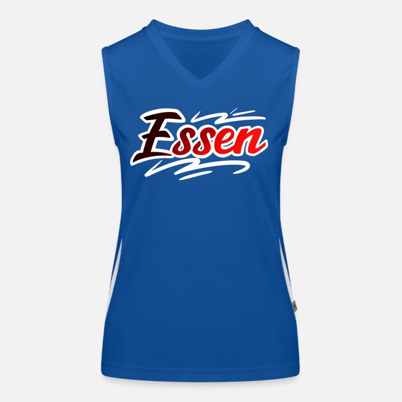 Essen Funktionelles Kontrast-Tank Top für Frauen