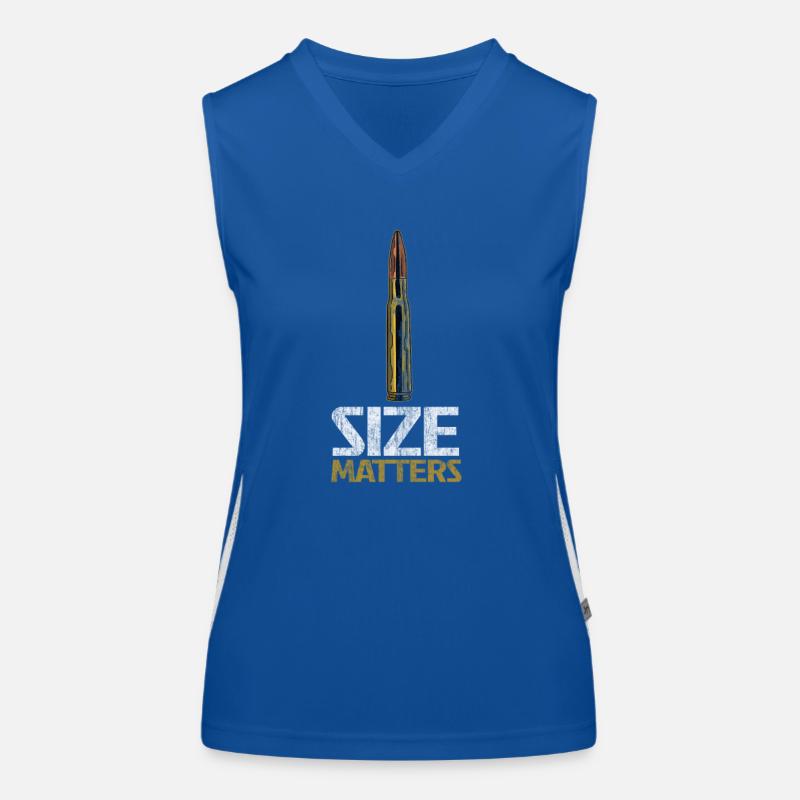 Munition mit starker Botschaft Funktionelles Kontrast-Tank Top für Frauen