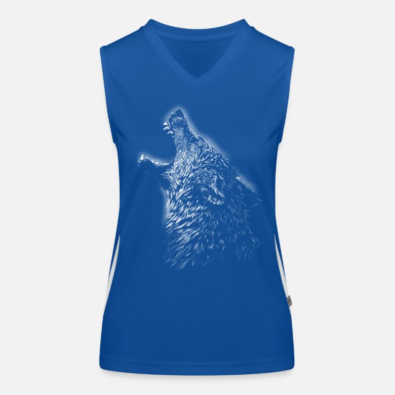 wolf Women's Functional Contrast Tank Top