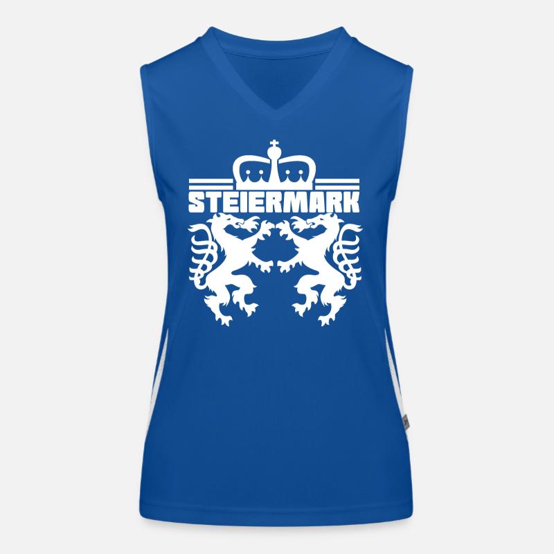 Styrie Autriche Débardeur respirant contrasté Femme