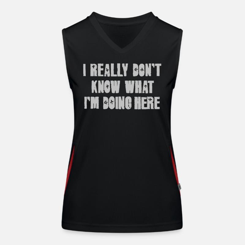 RS IRDKWIDH Funktionelles Kontrast-Tank Top für Frauen