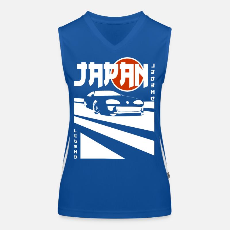 Japan Legend – JDM Auto Power Funktionelles Kontrast-Tank Top für Frauen