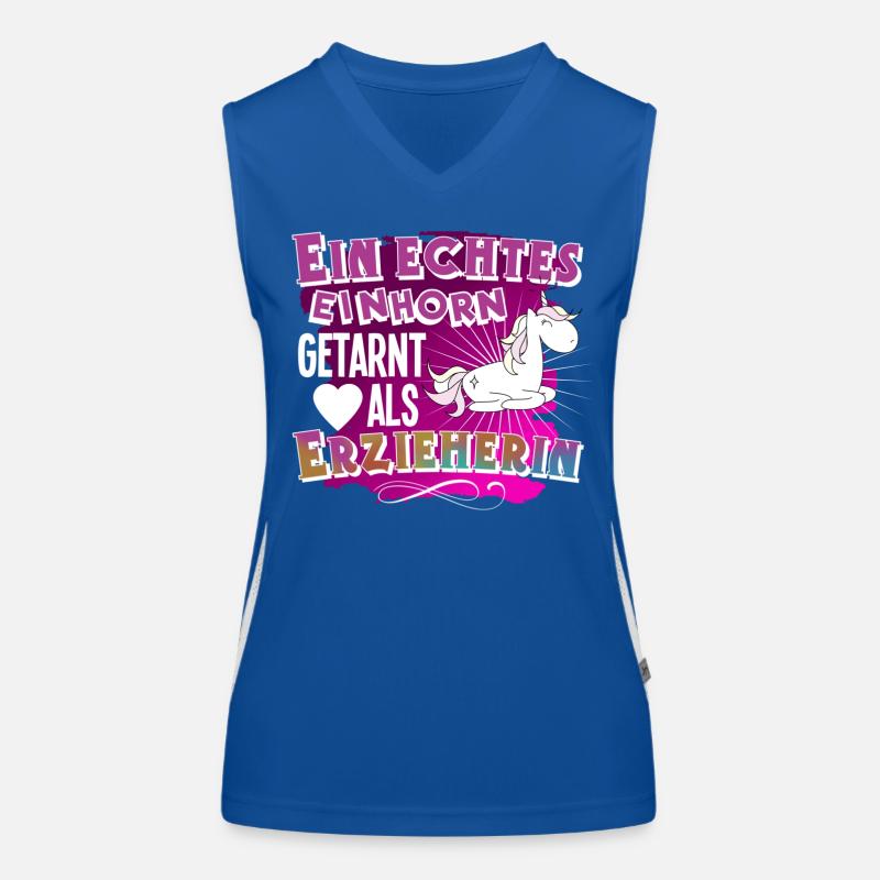 educator Women's Functional Contrast Tank Top