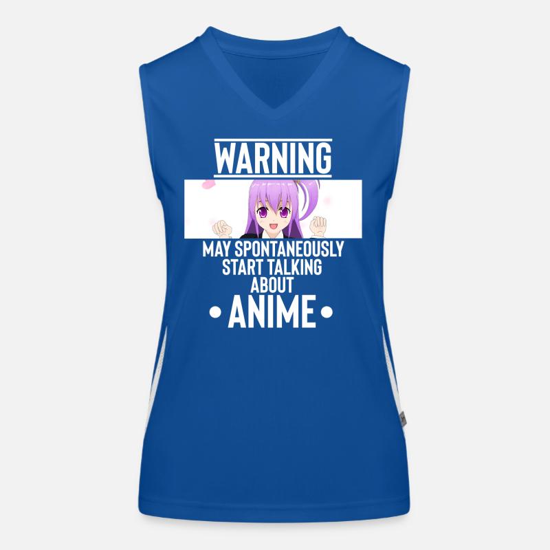 Anime Women's Functional Contrast Tank Top