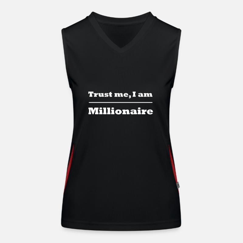Millionnaire Débardeur respirant contrasté Femme